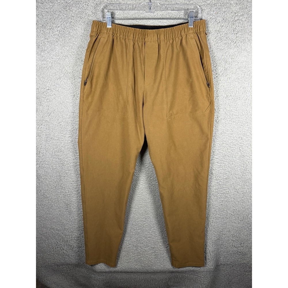 Lululemon Lab Utilitech Tapered Jogger Pants Roasted Brown Mens Large LM5AJGS